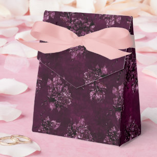 Caja Para Regalos Patrón de Vino de Mora