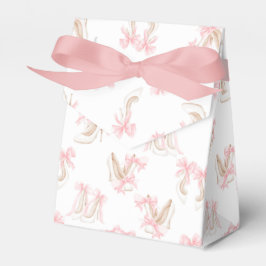 Caja Para Regalos Patrón de zapatos Coquette 