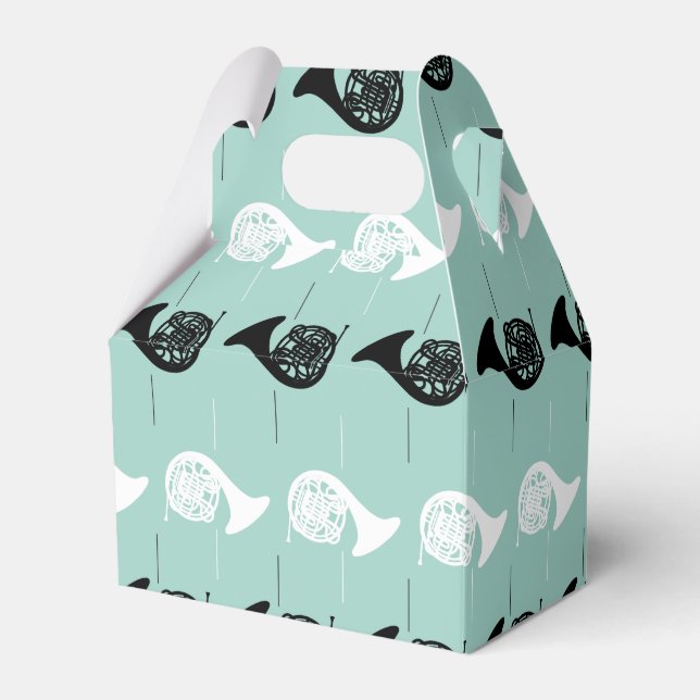 Caja Para Regalos Patrón del Cuerno Francés (Front Side)