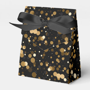 Caja Para Regalos Patrón elegante de confeti