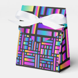 Caja Para Regalos Patrón Estilo Moderno - Moda Tartán Geométrico