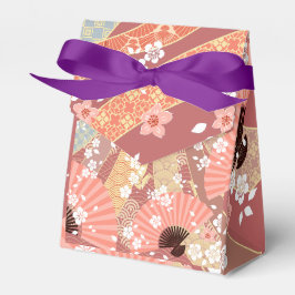 Caja Para Regalos Patrón floral kimono japonés