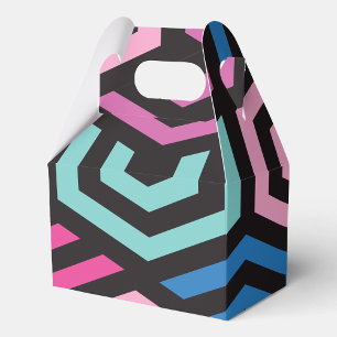 Caja Para Regalos Patrón geométrico de hexágono
