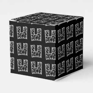 Caja Para Regalos patrón irregular