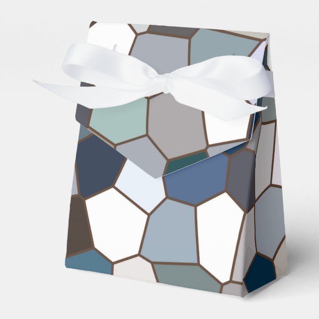 Caja Para Regalos Patrón moderno de diseño de la Tierra (Front Side)