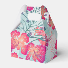 Caja Para Regalos Patrón Ohai Alii v2 impreso en hawaiano