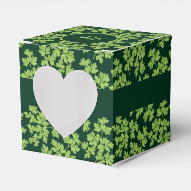 Caja Para Regalos Patrón Parsley (Anverso)