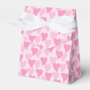 Caja Para Regalos Patrón sin problemas de los corazones bonitos