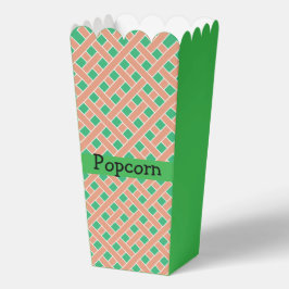 Caja Para Regalos Patrón verde de Trellis