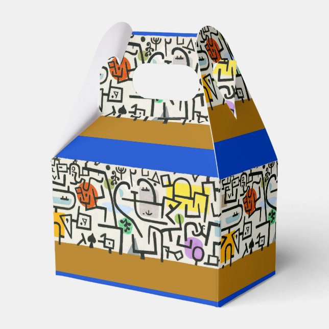 Caja Para Regalos Paul Klee Rich Harbor Abstrae Expressionismo (Front Side)