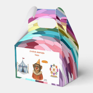 Caja Para Regalos payaso chimpancé Chester
