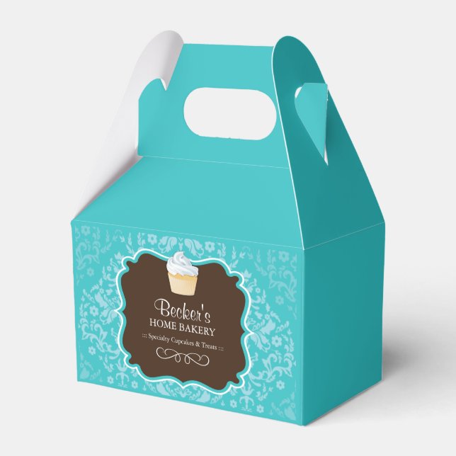 Caja Para Regalos Pegatinas de paquetes de panadería (Front Side)