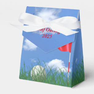 Caja Para Regalos pelota de golf en césped