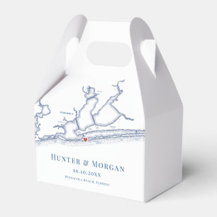 Caja Para Regalos Pensacola Beach Florida Map Elegant Wedding