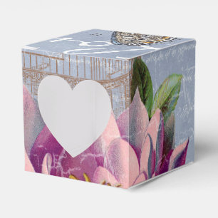 Caja Para Regalos Pensamientos de amor victorianos ensueño mariposa