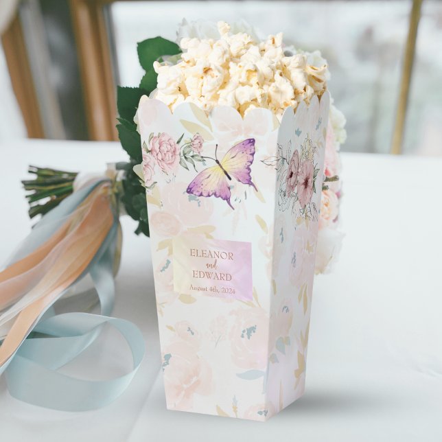 Caja Para Regalos Peony Bouquet Wedding Favor Box (Subido por el creador)