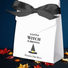 Caja Para Regalos Pequeña Bruja está preparando un embarazo de Hallo