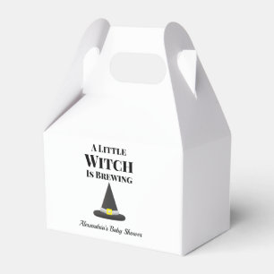 Caja Para Regalos Pequeña Bruja está preparando un embarazo de Hallo