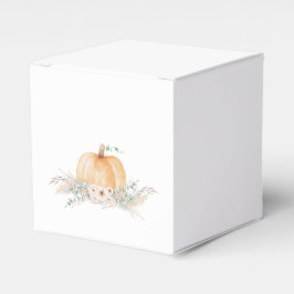 Caja Para Regalos Pequeña Calabaza Baby Shower Favorito Box