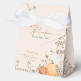 Caja Para Regalos Pequeña Calabaza Cae En El Otoño Baby Shower Graci