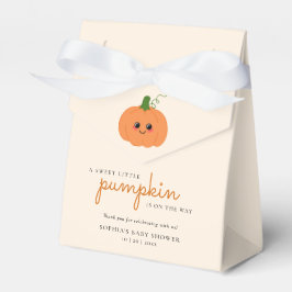 Caja Para Regalos Pequeña Calabaza Cuidada En El Camino De Baby Show