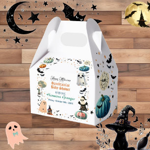 Caja Para Regalos Pequeña Calabaza fantasma BOO Spooktacular Baby Sh