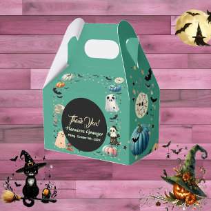 Caja Para Regalos Pequeña Calabaza fantasma BOO Spooktacular Baby Sh