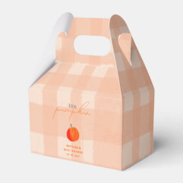 Caja Para Regalos Pequeña calabaza Género Neutral Caída Baby Shower