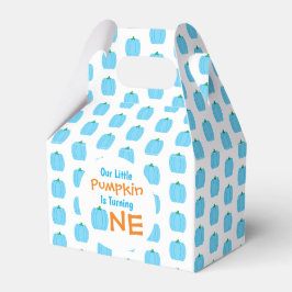 Caja Para Regalos Pequeña Calabaza Primer Cumpleaños