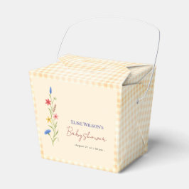 Caja Para Regalos Pequeña flor silvestre dulce en camino