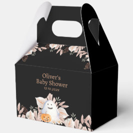 Caja Para Regalos Pequeño Boo Elegante Boho Ghost Baby Shower