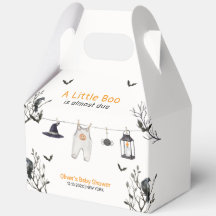 Pequeño Boo Rústico Cuto Clothesline Baby Shower