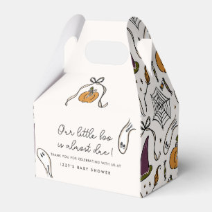 Caja Para Regalos Pequeño Bote casi debido a Baby Shower de Hallowee