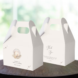 Caja Para Regalos Pequeño Chica de Pearl Ocean Beach Seashell Baby S