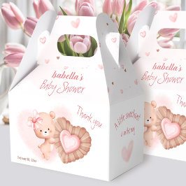Caja Para Regalos Pequeño Chica de San Valentín Rosa