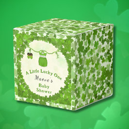 Caja Para Regalos Pequeño Lucky One Shamrock Bebé