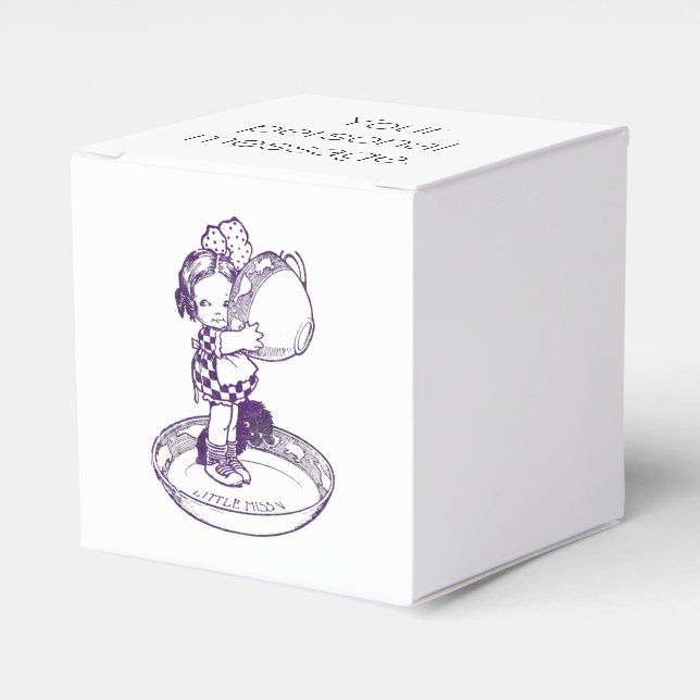 Caja Para Regalos Pequeño Missy Teacup & Saucer (Costado Anverso)