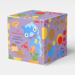 Caja Para Regalos Pequeño Monstruo Fiesta y fiesta de cumpleaños de 