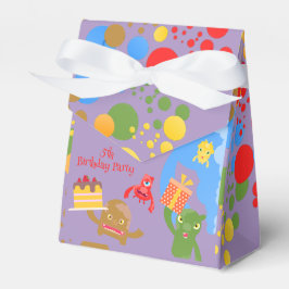 Caja Para Regalos Pequeño Monstruo Fiesta y fiesta de cumpleaños de 