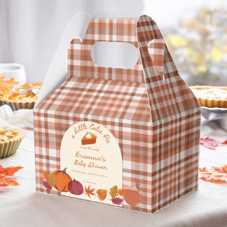Caja Para Regalos Pequeño pastel de calabaza adorable lluvia de bebé
