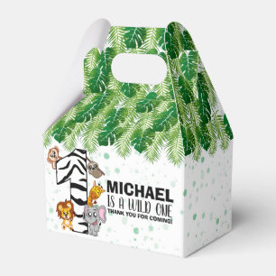 Caja Para Regalos Pequeño salvaje Un Safari Jungle Animales de prime