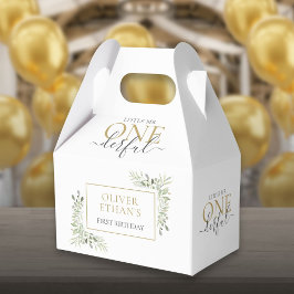 Caja Para Regalos Pequeño y lindo Sr. Un maravilloso primer cumpleañ