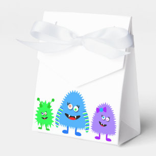 Caja Para Regalos Pequeños monstruos