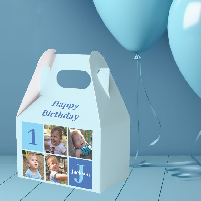 Caja Para Regalos Pequeños Personalizados  Foto Boys Fiesta de cumpl (Subido por el creador)