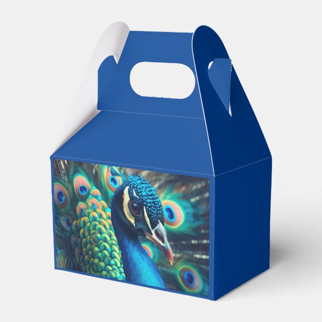 Caja Para Regalos Perfil de Peacock (Front Side)