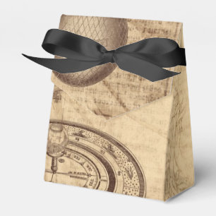 Caja Para Regalos pergamino viejo del steampunk