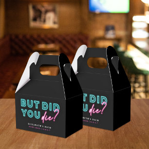 Caja Para Regalos ¿Pero Muriste? Kit de resaca de neón azul y rosa