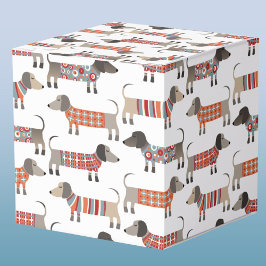 Caja Para Regalos Perro Dachshund Sausage