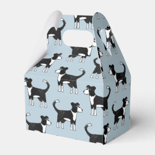 Caja Para Regalos Perro de oveja collie de borde