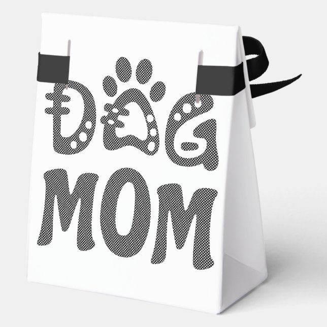 Caja Para Regalos Perro Mamá (Reverso )